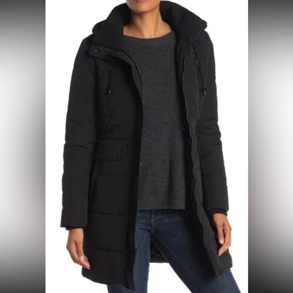 Lucky Brand Missy Faux Fur Hood Parka - Picture 4 of 7